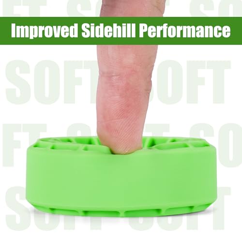 INJORA 4pcs Silicone Rubber Tire Inserts for 56-58mm x 22-24mm 1.0" RC Tires - Green