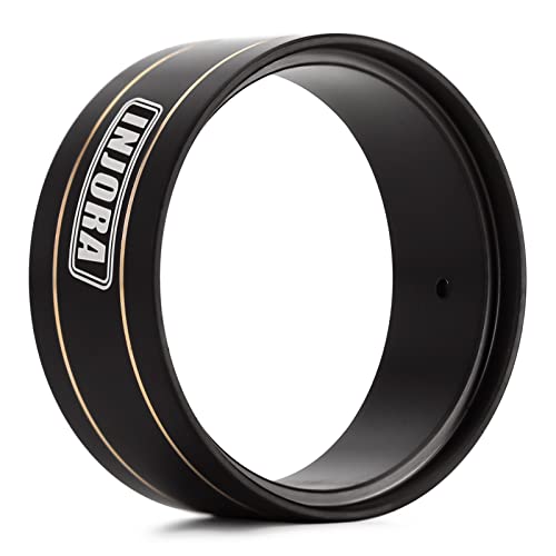 INJORA Brass Internal Beadlock Ring (Black Coating) for 1/24 RC Crawlers – AX24 & SCX24 Upgrade