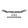 INJORA Brass Steering Link for TRX4M - Grey, 12g, High Clearance Upgrade for 1/18 RC Crawler