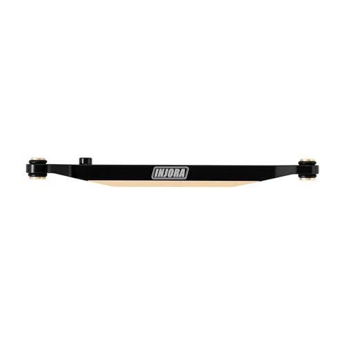 INJORA Brass Steering Links (Black, 14g) – Upgrade for SCX24 1/24 RC Crawler