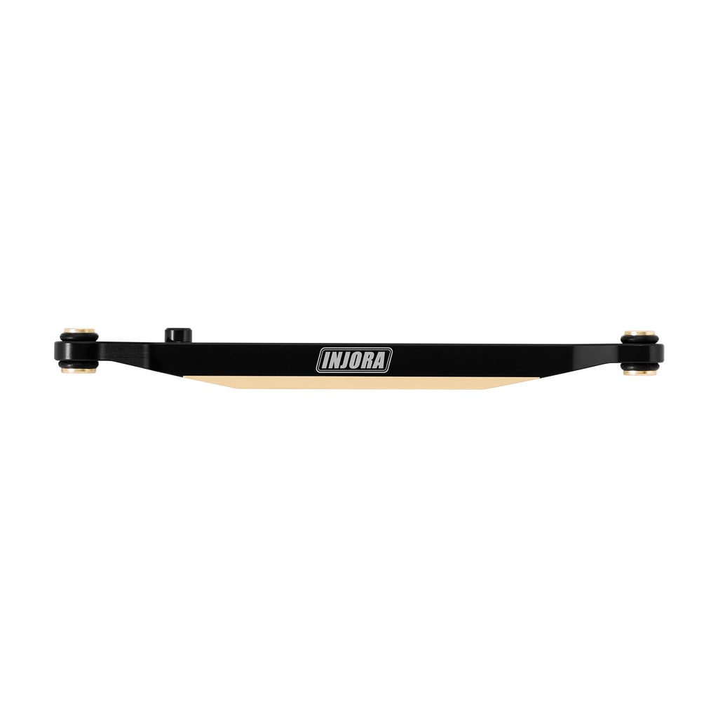 INJORA Brass Steering Links (Black, 14g) – Upgrade for SCX24 1/24 RC Crawler