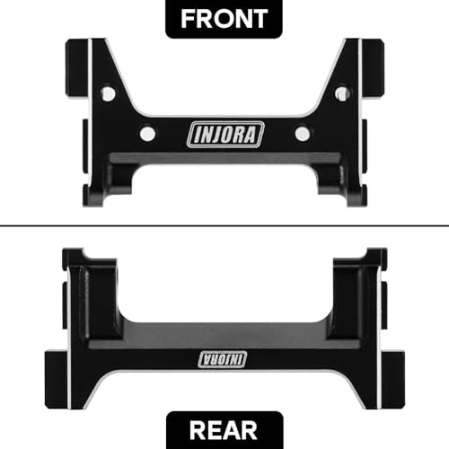 INJORA CNC Aluminum Bumper Mount for TRX4M Defender & Bronco 1/18 RC Crawler Upgrade