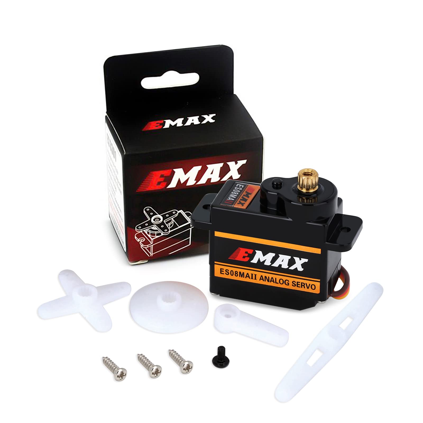 INJORA Emax ES08MAII 12g Analog Servo for SCX24 AX24 RC Crawler Upgrades