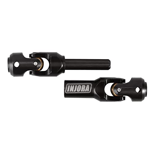INJORA Heavy-Duty Steel Drive Shaft for 1/10 RC Crawlers (68-86mm) – Compatible with SCX10, TRX4, Redcat Gen8