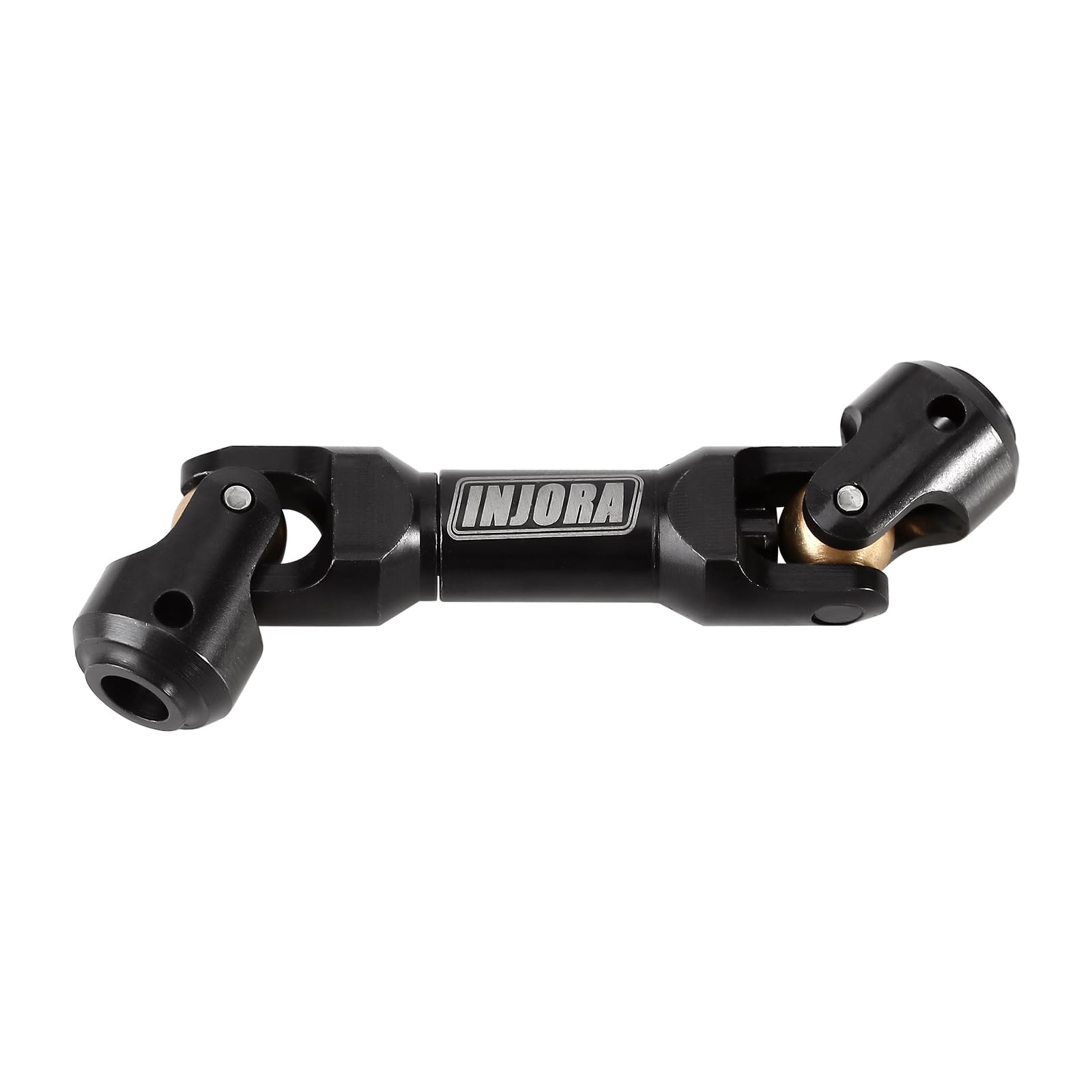 INJORA Heavy-Duty Steel Drive Shaft for 1/10 RC Crawlers (68-86mm) – Compatible with SCX10, TRX4, Redcat Gen8