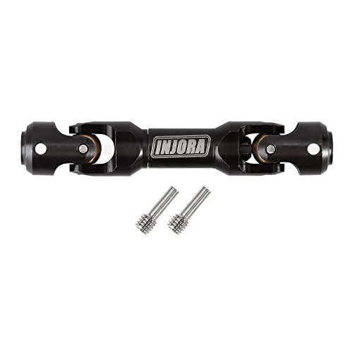 INJORA Heavy-Duty Steel Drive Shaft for 1/10 RC Crawlers (68-86mm) – Compatible with SCX10, TRX4, Redcat Gen8