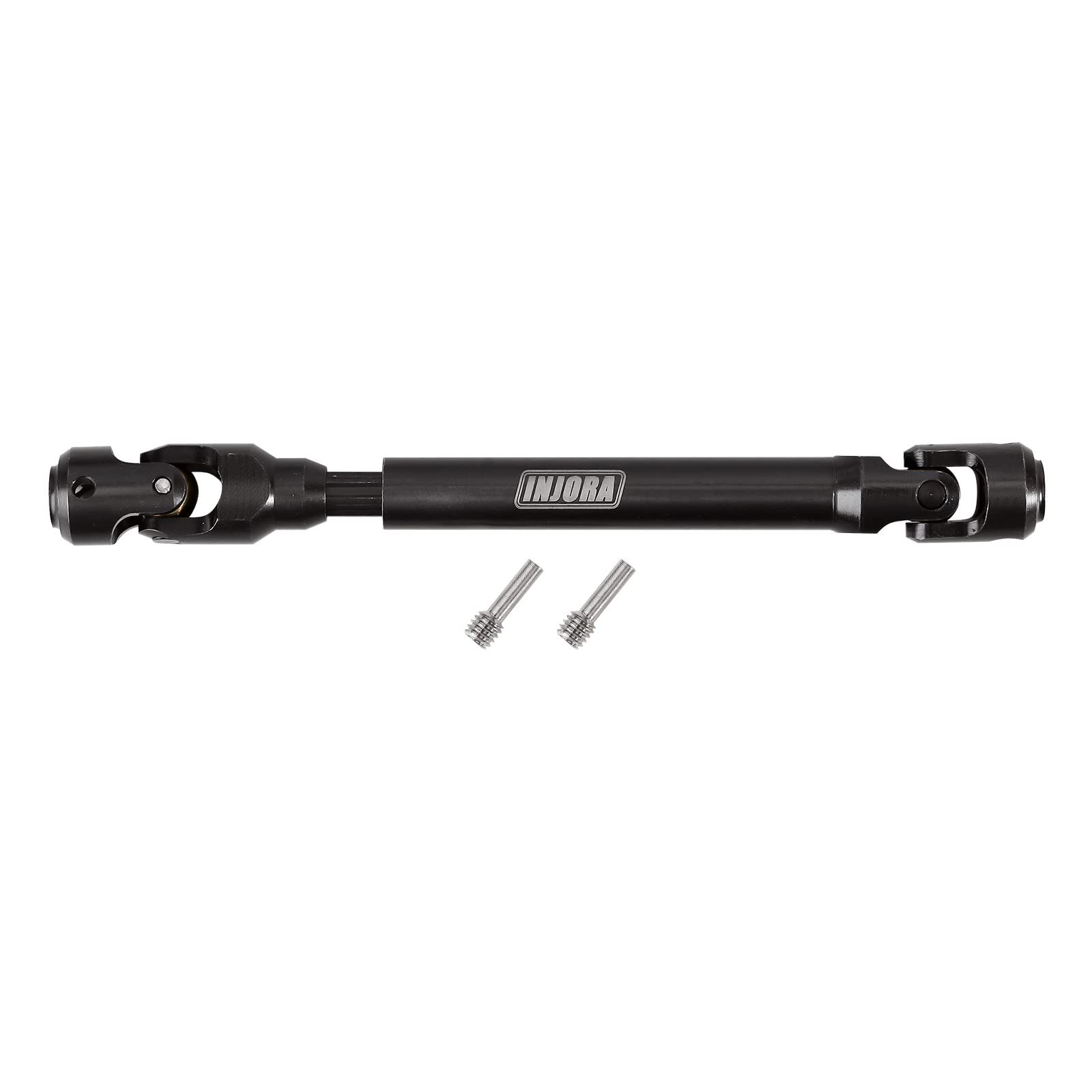 INJORA Heavy-Duty Steel Drive Shaft for 1/10 RC Crawlers – SCX10, TRX4, Redcat Gen8 (119-159mm)