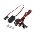 INJORA M2.0 Rock Lights Kit for TRX4M 1/18 RC Crawler – 4 White LEDs with Controller