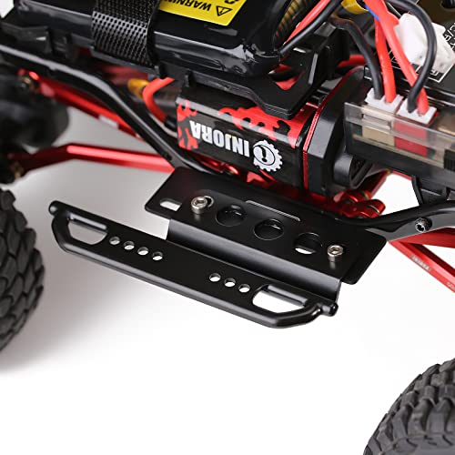 INJORA Metal Rock Sliders for Axial SCX24 Jeep, Deadbolt, Bronco, 4Runner – Upgrade Protection (No Pattern)