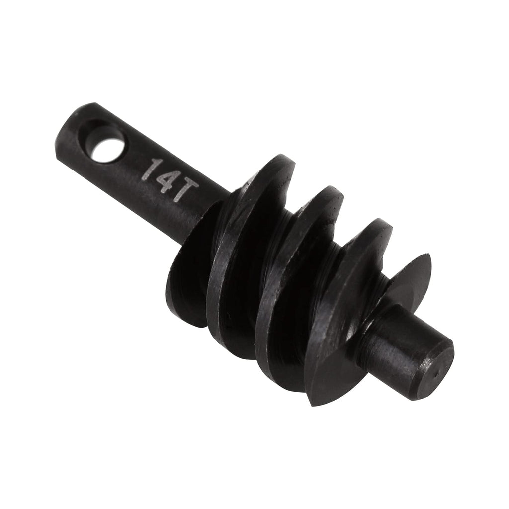 INJORA Overdrive Differential Gears 14T Steel Worm Gear Set for Axial SCX24