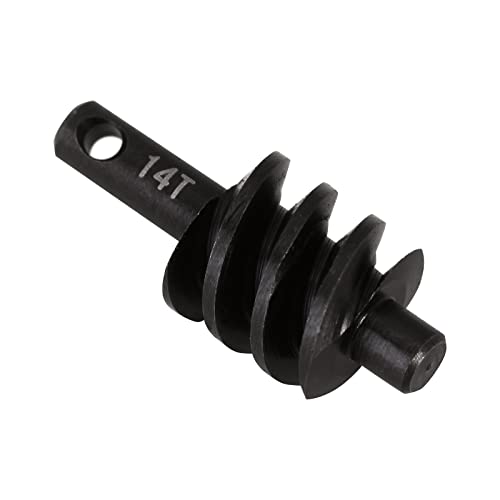 INJORA Overdrive Differential Gears 14T Steel Worm Gear Set for Axial SCX24