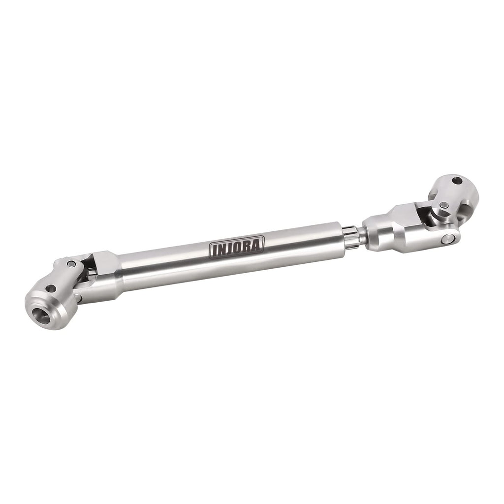 INJORA Stainless Steel Drive Shaft (119-159mm) for 1/10 RC Crawler – SCX10, TRX4, Gen8 Upgrade