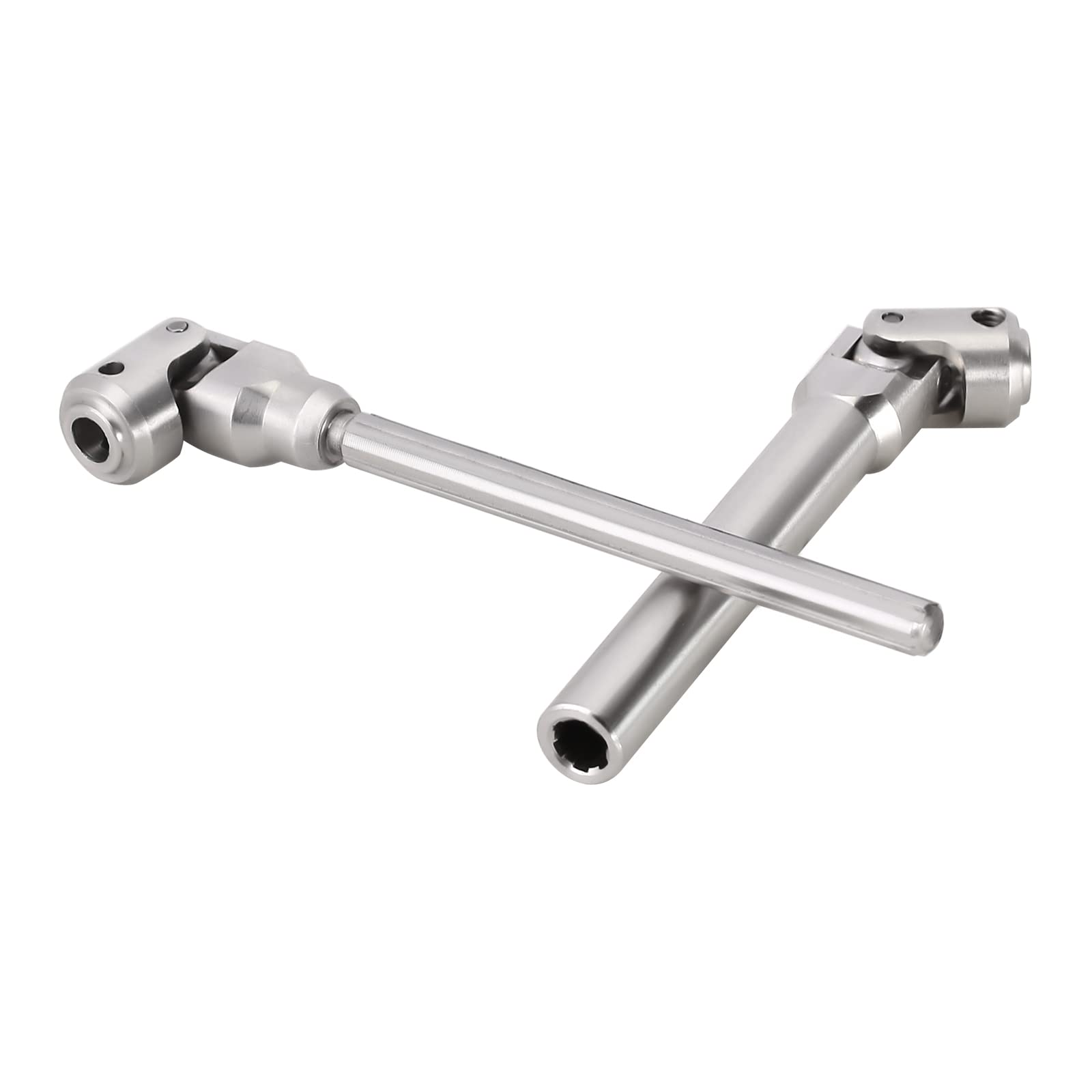 INJORA Stainless Steel Drive Shaft (119-159mm) for 1/10 RC Crawler – SCX10, TRX4, Gen8 Upgrade