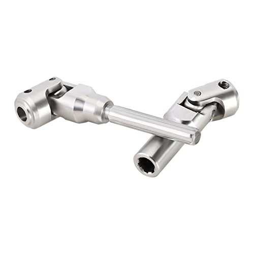 INJORA Stainless Steel Drive Shaft for 1/10 RC Crawlers – SCX10, TRX4, Redcat Gen8 (84-102mm Adjustable)