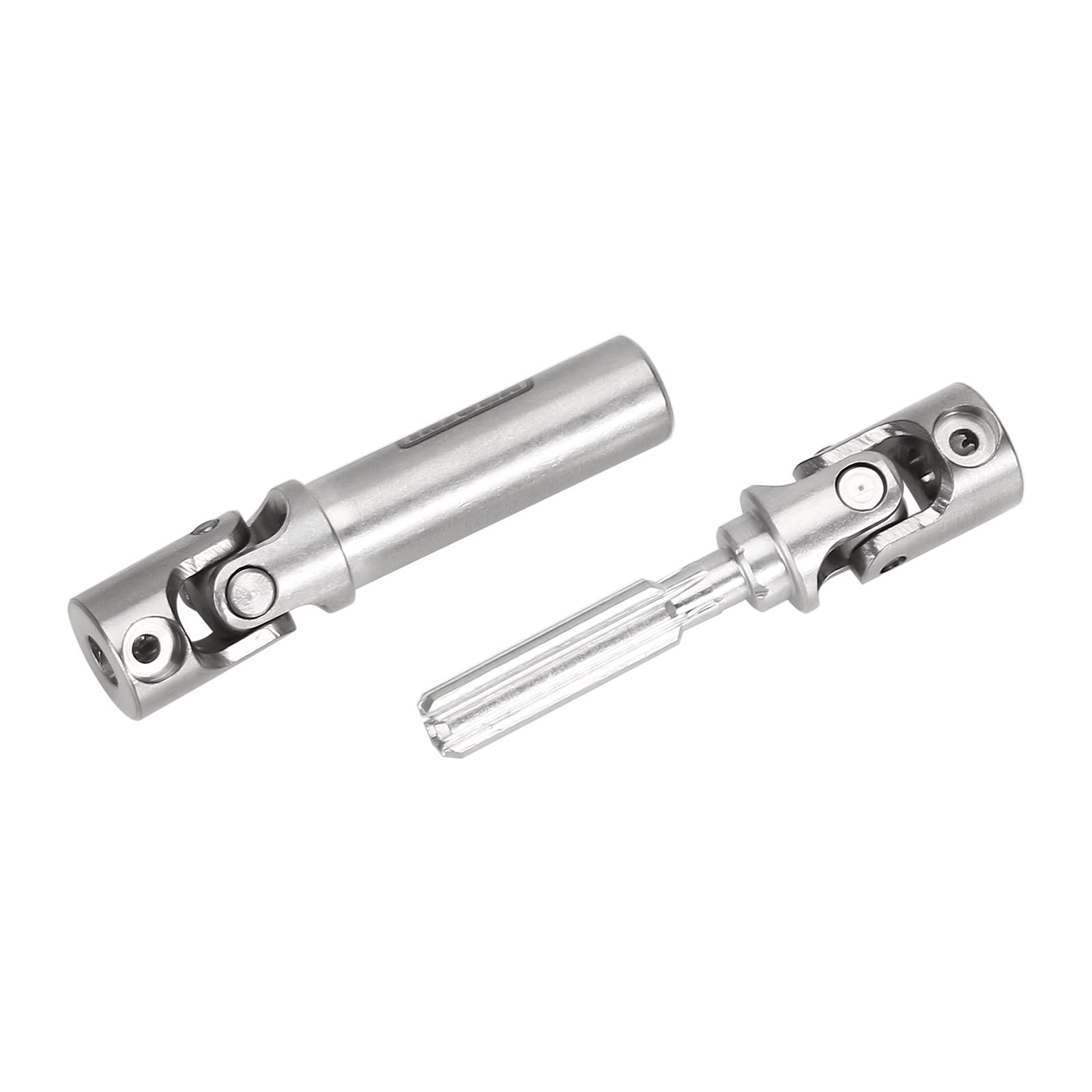 INJORA Stainless Steel Drive Shafts for Axial SCX24 Gladiator Dodge Power Wagon (2-Pack)