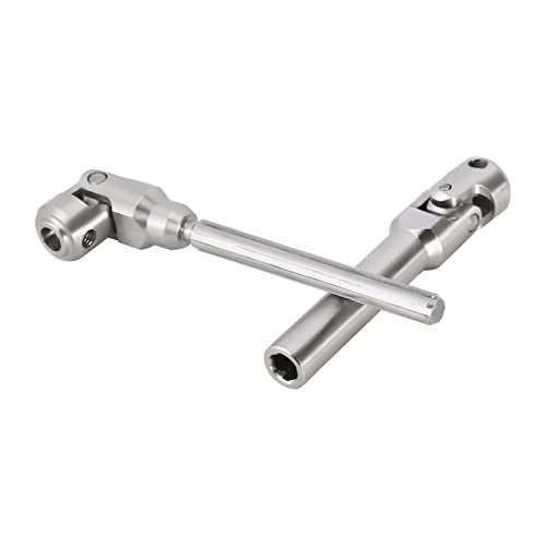 INJORA Stainless Steel Heavy-Duty Drive Shaft for 1/10 RC Crawlers (104-139mm)