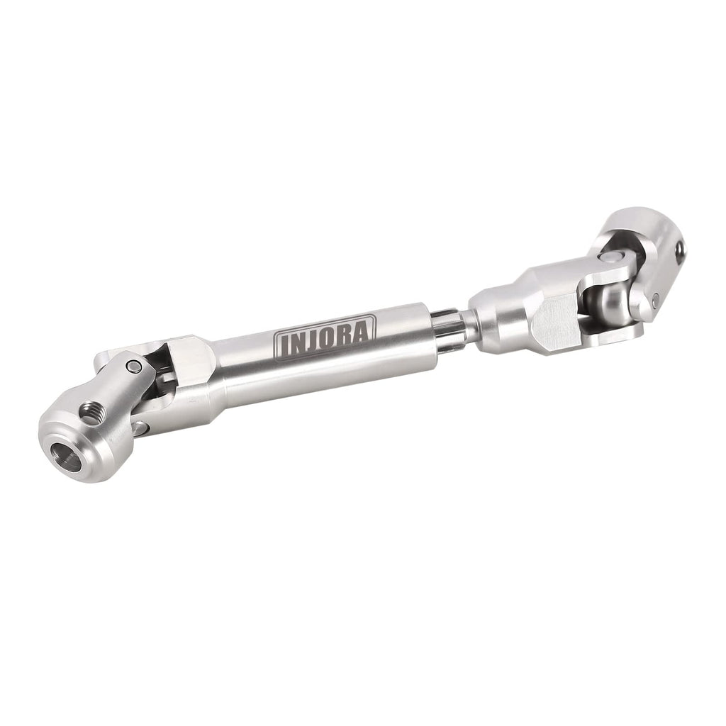 INJORA Stainless Steel Heavy-Duty Drive Shaft for Axial SCX10 TRX4 Redcat Gen8 (94-119mm)
