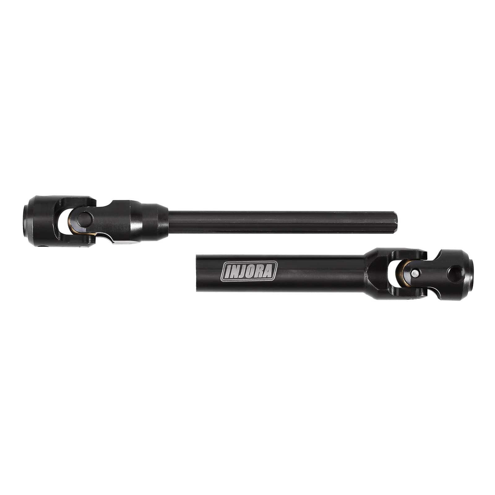 INJORA Steel Heavy-Duty Drive Shaft for 1/10 RC Crawlers (104-139mm)