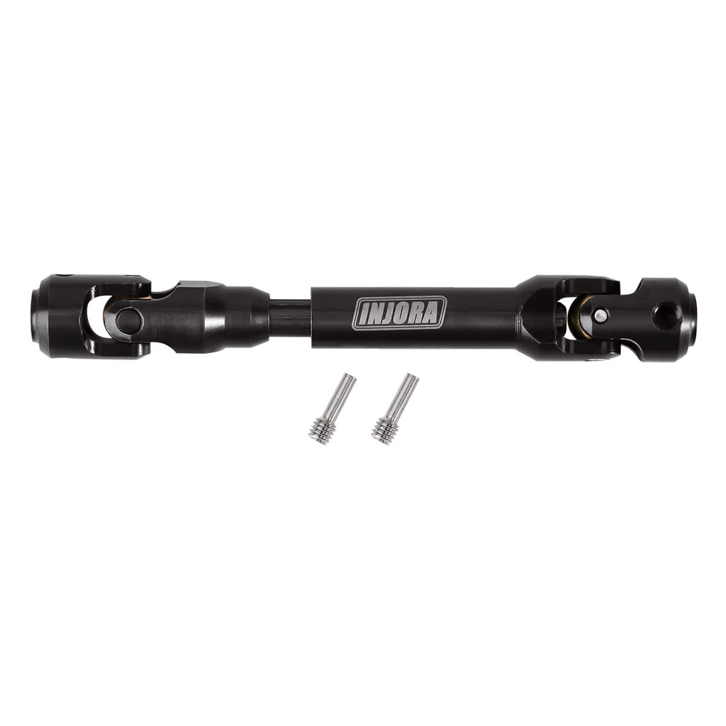 INJORA Steel Heavy-Duty Drive Shaft for 1/10 RC Crawlers (94-119mm) – Fits SCX10, TRX4, Redcat Gen8