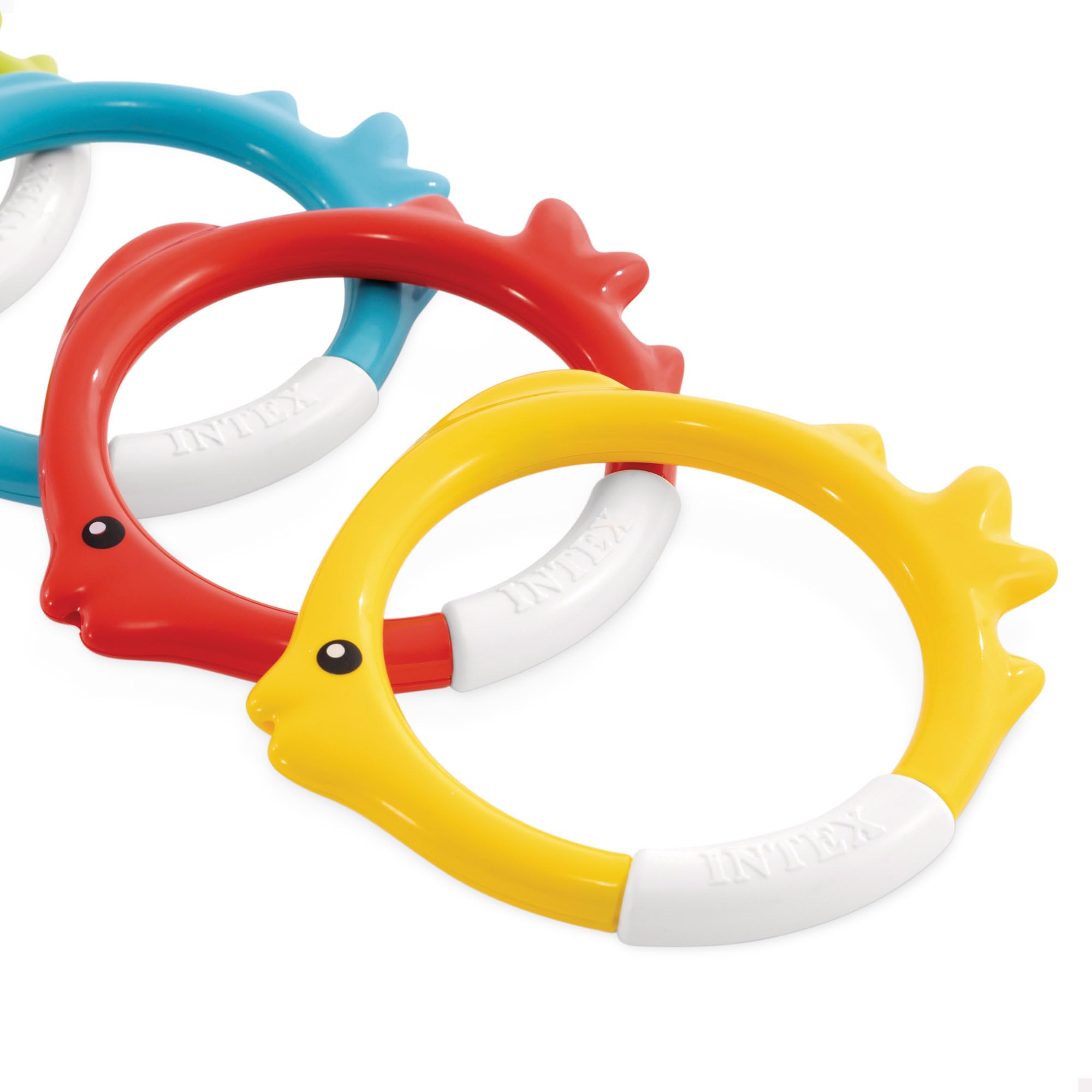 Intex Dive Rings 4-Pack – Underwater Pool Toys for Kids Ages 6-8