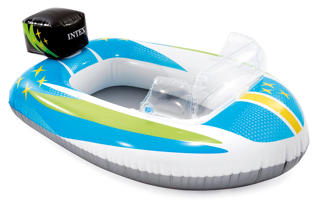 Intex Pool Cruiser Set of 3 Inflatable Pool Floats – Fish, Race Car, Plane