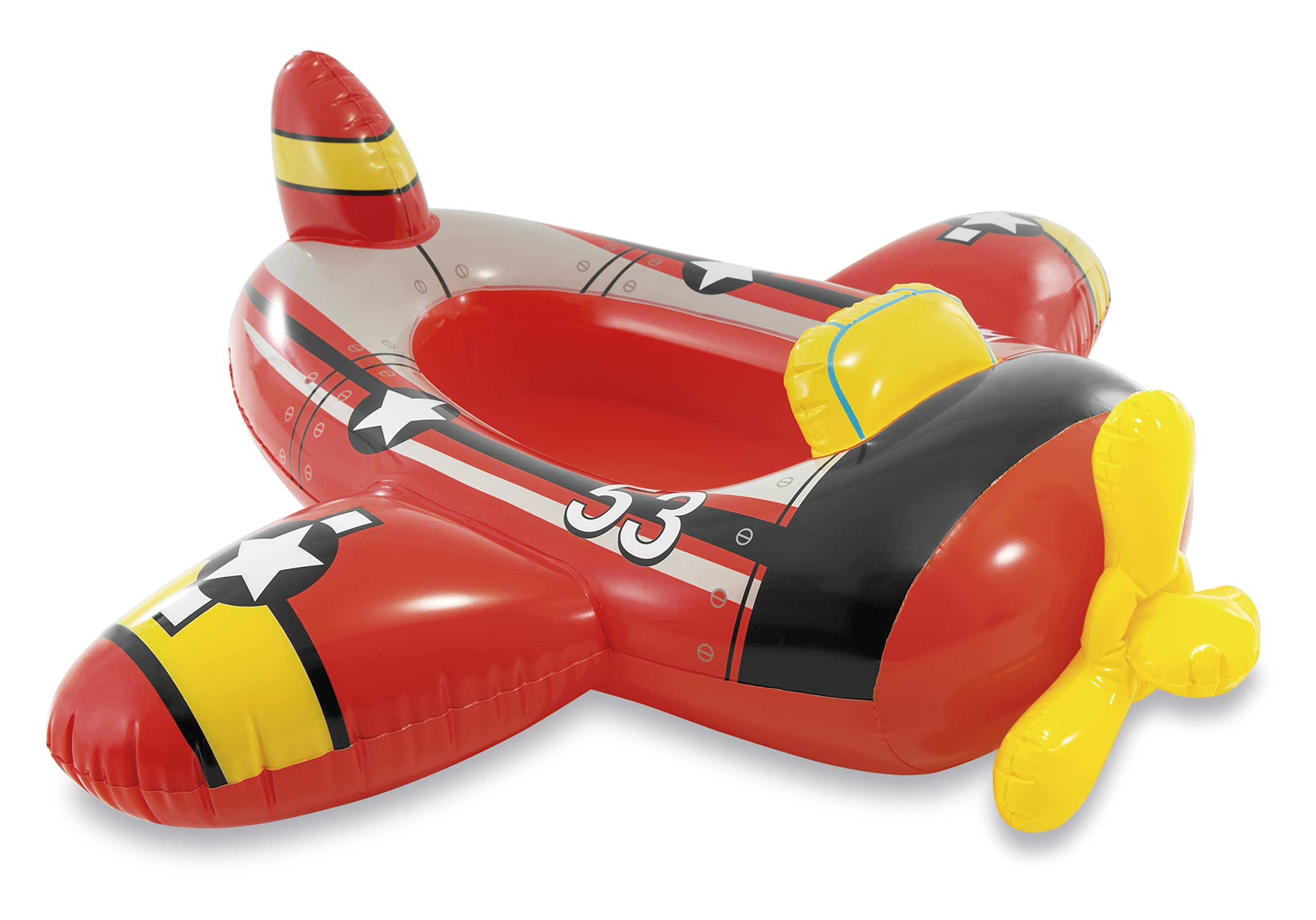 Intex Pool Cruiser Set of 3 Inflatable Pool Floats – Fish, Race Car, Plane