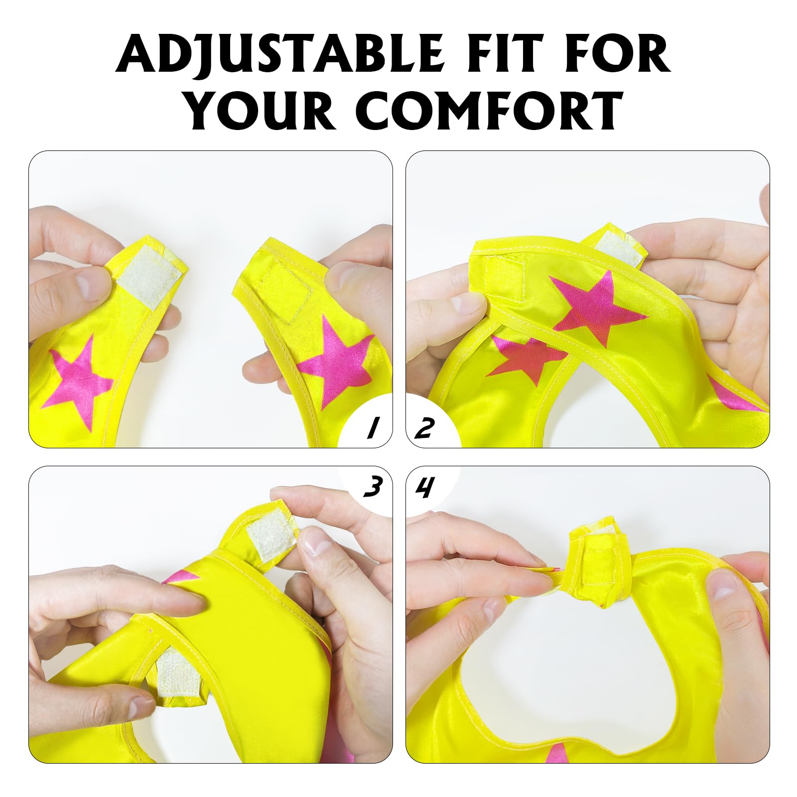 iROLEWIN Superhero Cape Set for Kids – Cape, Mask & Bracelet for Boys and Girls Ages 3-9