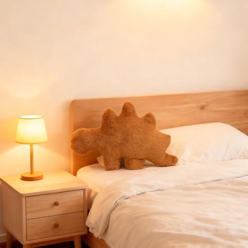 Isaacalyx 18-Inch Dino Nugget Pillow – Soft Dinosaur Plush Toy for Kids, Birthday Gifts & Party Decor
