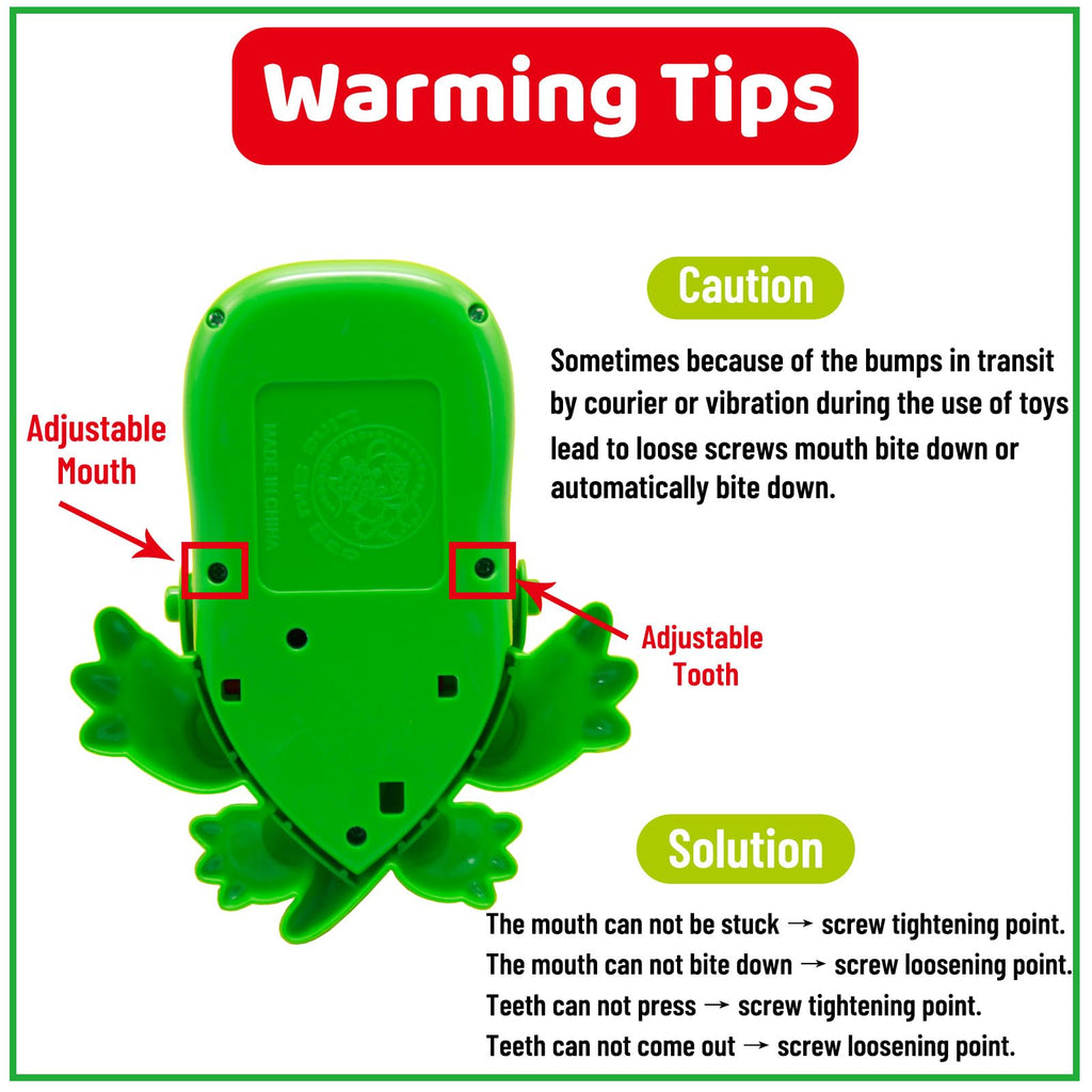iShyan Crocodile Teeth Game with Sounds - Funny Alligator Biting Finger Game for 1-4 Players, Portable Travel Toy