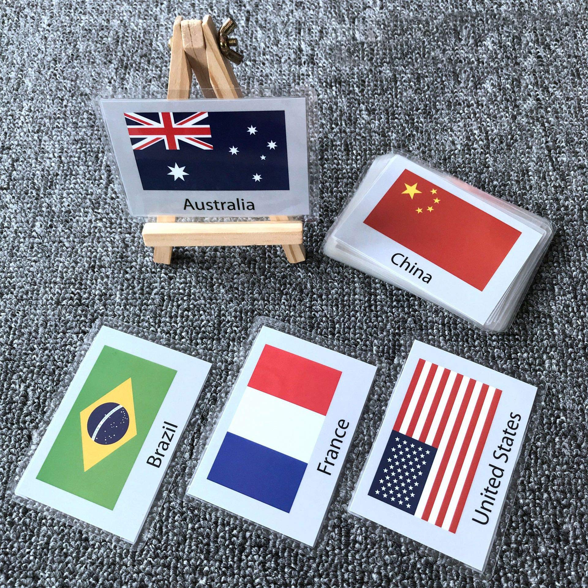 ITODA Alphabet Flash Cards for Toddlers – Waterproof, Laminated ABC Sight Words & Shapes Learning Cards for Preschool & Kindergarten