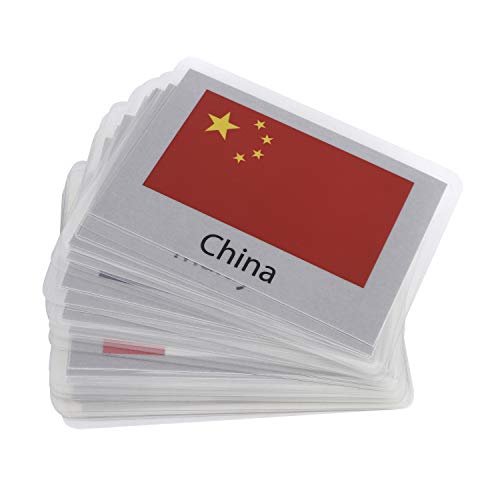 ITODA Alphabet Flash Cards for Toddlers – Waterproof, Laminated ABC Sight Words & Shapes Learning Cards for Preschool & Kindergarten