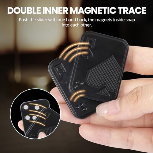 ITOKEY Metal Magnetic Fidget Slider – EDC Sensory Toy for Anxiety & Stress Relief