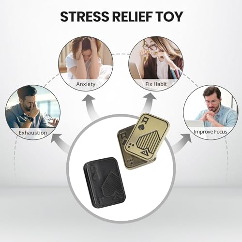ITOKEY Metal Magnetic Fidget Slider – EDC Sensory Toy for Anxiety & Stress Relief