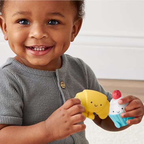 Itzy Ritzy Put & Take Activity Toy (Bakery) – Soft Squeezable Pieces for Infants & Toddlers