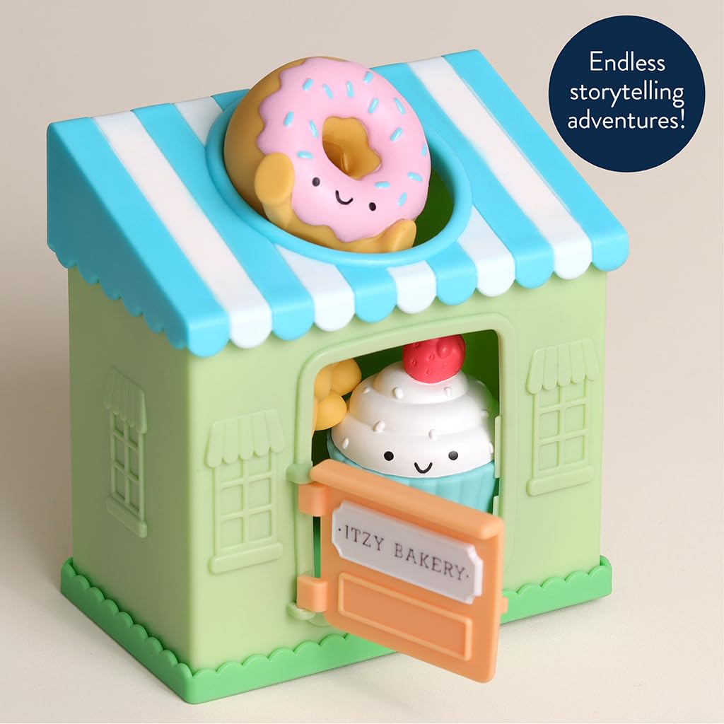 Itzy Ritzy Put & Take Activity Toy (Bakery) – Soft Squeezable Pieces for Infants & Toddlers