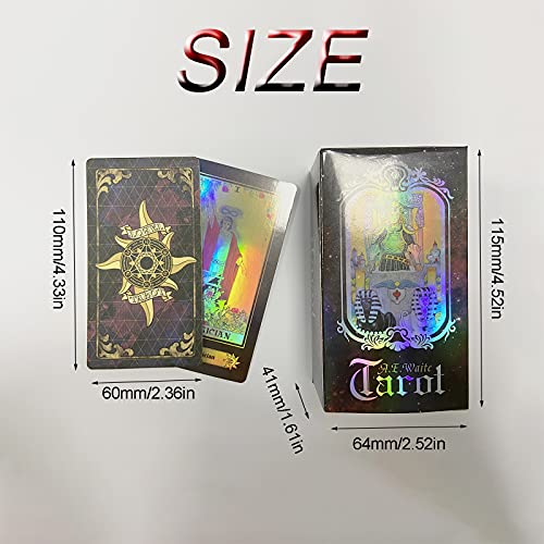 IXIGER Tarot Cards 78 Deck with Guide Book and Gift Bag for Beginners & Experts