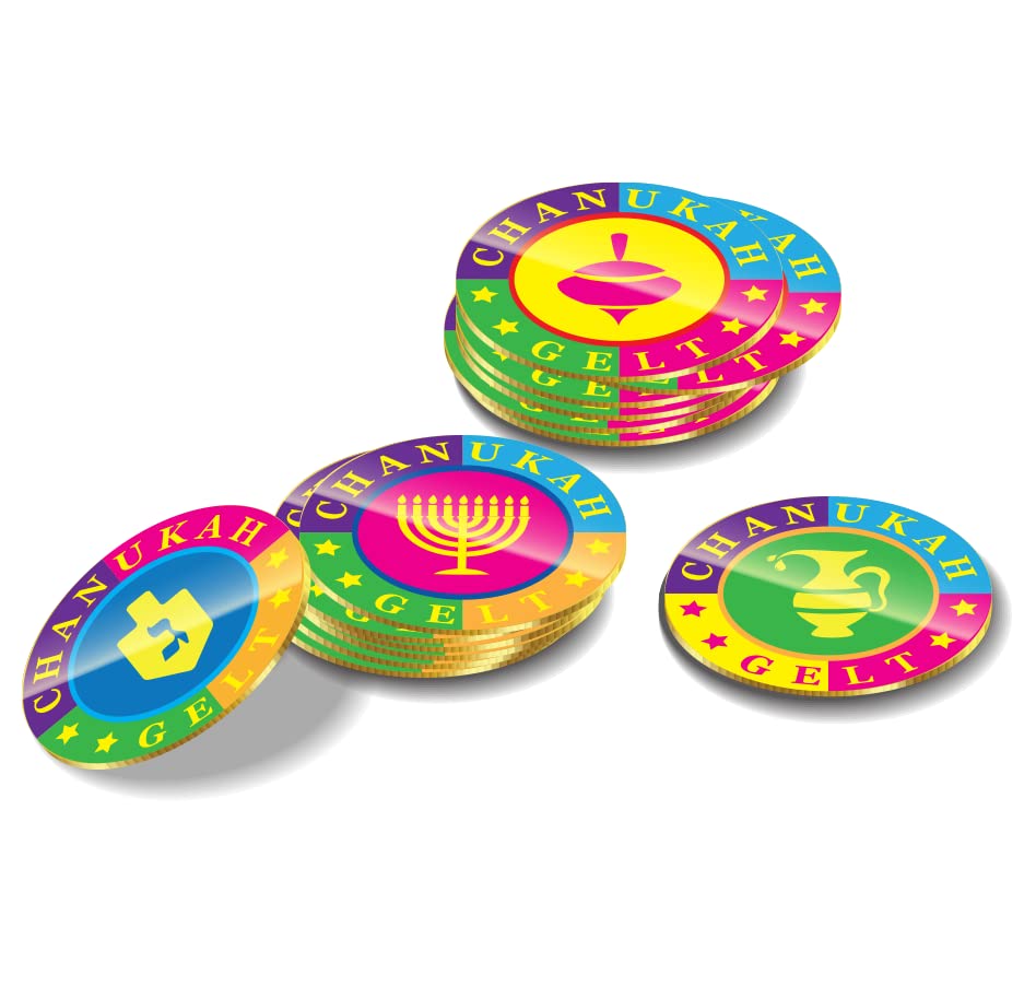 Izzy 'n' Dizzy Bulk Wood Dreidels – Pack of 30 for Chanukah Games, Party Favors, and Gift Bags