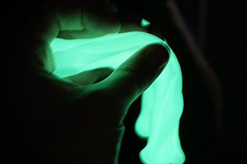 JA-RU Flarp Putty Variety Pack: Glow in the Dark, Glitter & Classic Noise Putty Fidget Toy Set (3 Units + Bouncy Ball)