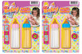 JA-RU Magic Baby Doll Bottles (4 Pack) – Disappearing Milk and Juice Bottles for Pretend Play