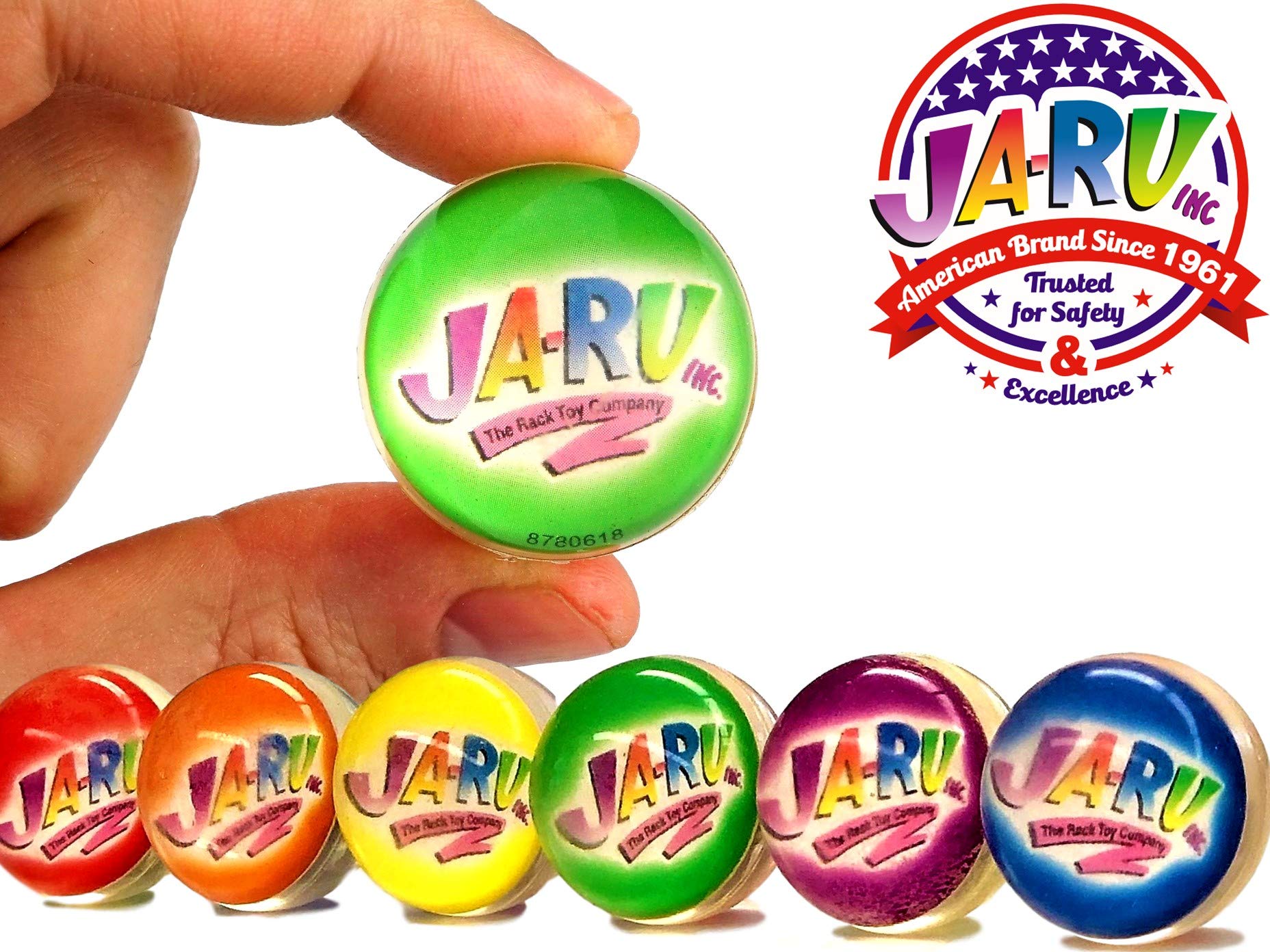 JA-RU Magnetic Letters and Numbers (2 Pack) - 52 Colorful Fridge Magnets for Kids Learning & Classroom
