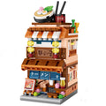 Japanese Ramen Shop Mini Building Blocks Set (412 Pieces) - noziaa Creative Street View Model for Kids & Adults