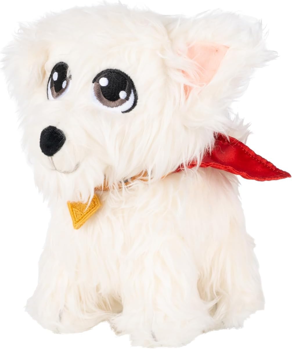 Jazwares DC Superman Legacy Krypto Plush - 8-Inch Soft Toy, Officially Licensed Collectible