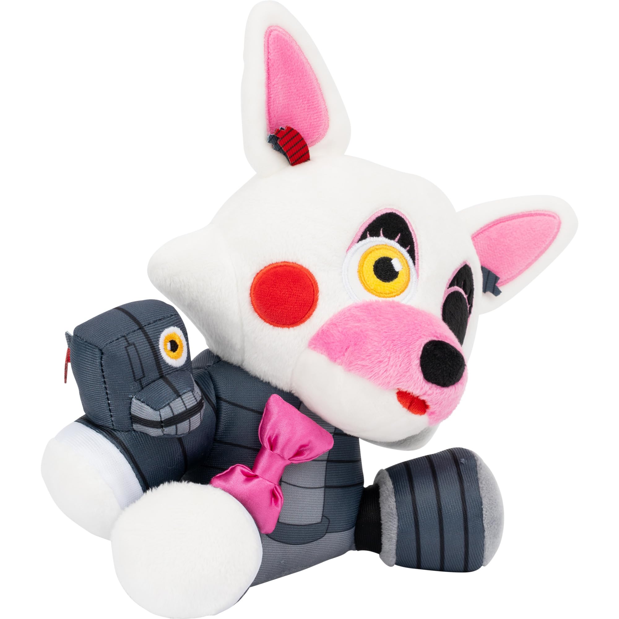 Jazwares Five Nights at Freddy’s Mangle Plush - 8-Inch Soft Stuffie with Glow-in-the-Dark Eyes