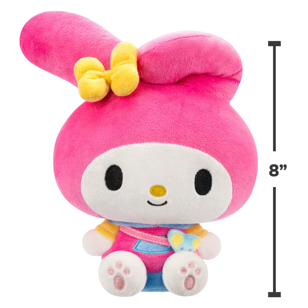 Jazwares My Melody Series 1 Plush Hoodie with Friend Flat - 8 Inch Sanrio