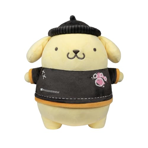 Jazwares Pompompurin Punks Plush 8-Inch Sanrio Amazon Exclusive