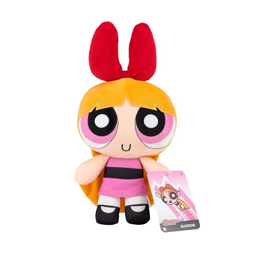 Jazwares Powerpuff Girls Blossom 8-Inch Super-Soft Official Plush Toy