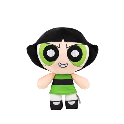 Jazwares Powerpuff Girls Buttercup 8-Inch Plush - Official Soft & Huggable Toy