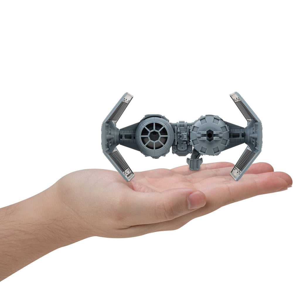 Jazwares Star Wars Micro Galaxy Squadron TIE Bomber – 5-Inch Vehicle with Opening Cockpit and Bomb Bay