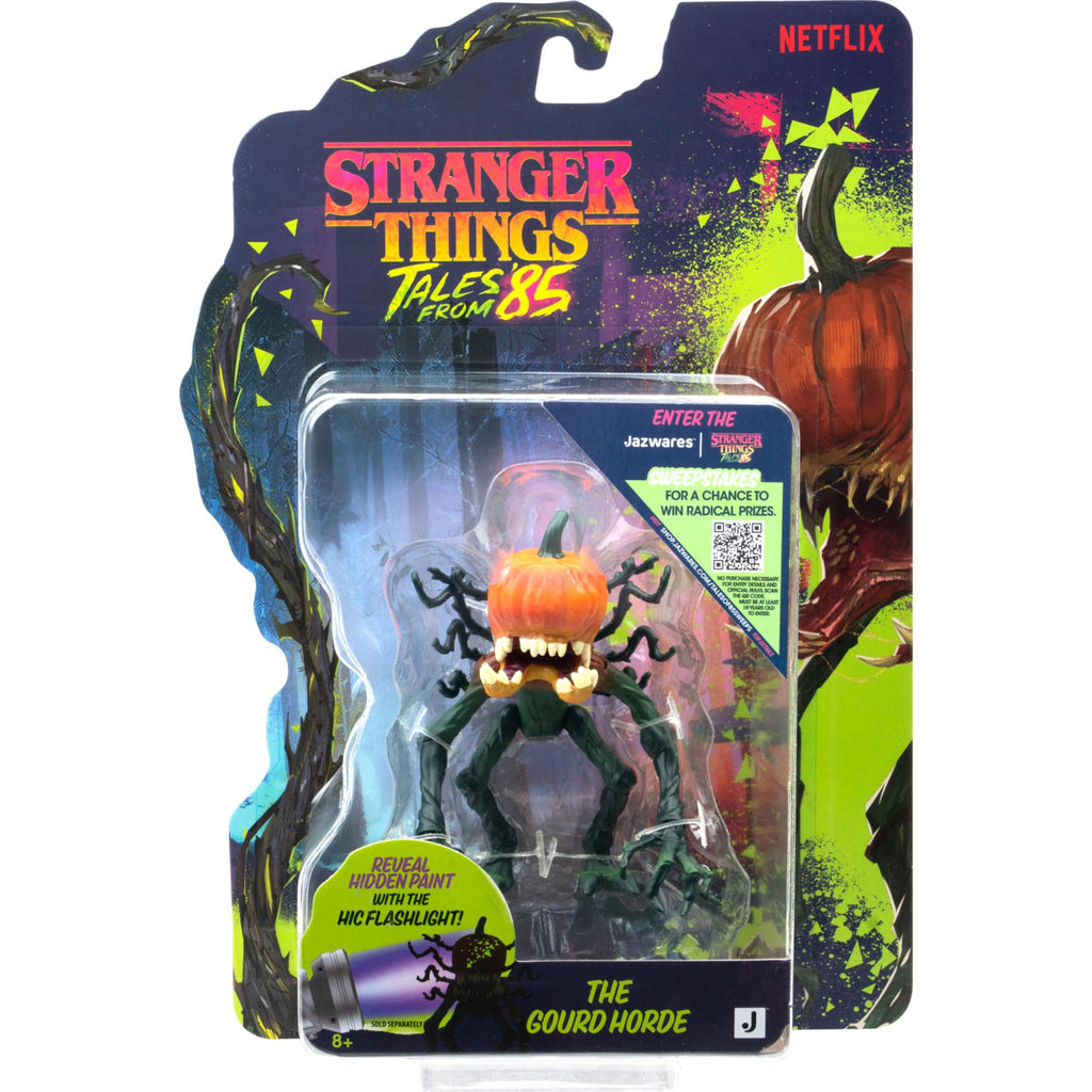 Jazwares Stranger Things: Tales from ‘85 Gourde Horde 4-Inch Action Figure with Articulation and Mouth Action Feature