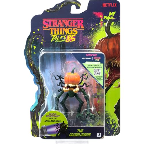 Jazwares Stranger Things: Tales from ‘85 Gourde Horde 4-Inch Action Figure with Articulation and Mouth Action Feature